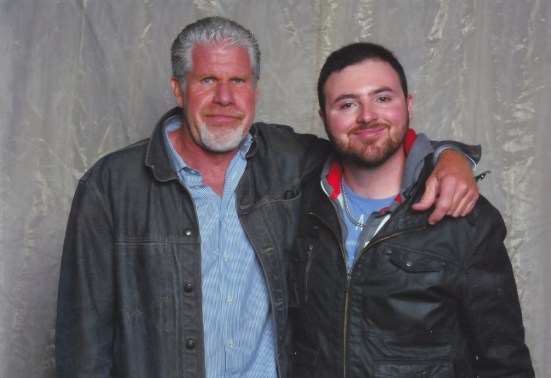 Bede and Ron Perlman