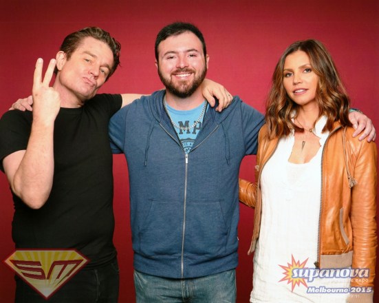 James Masters and Charisma Carpenter