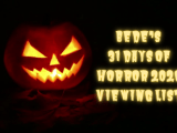 Bede’s 2026 31 Days Of Horror Viewing&nbsp;List